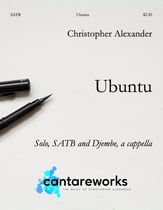 Ubuntu SATB choral sheet music cover